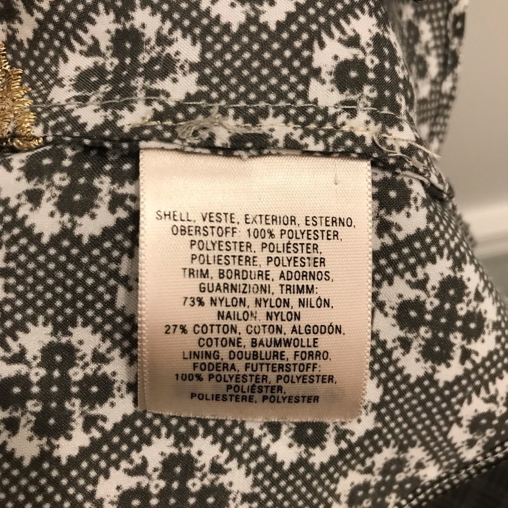 Anthropologie Floreat Gold Stream Sequin Tank small Swing Top sequins embroidery - Picture 11 of 13